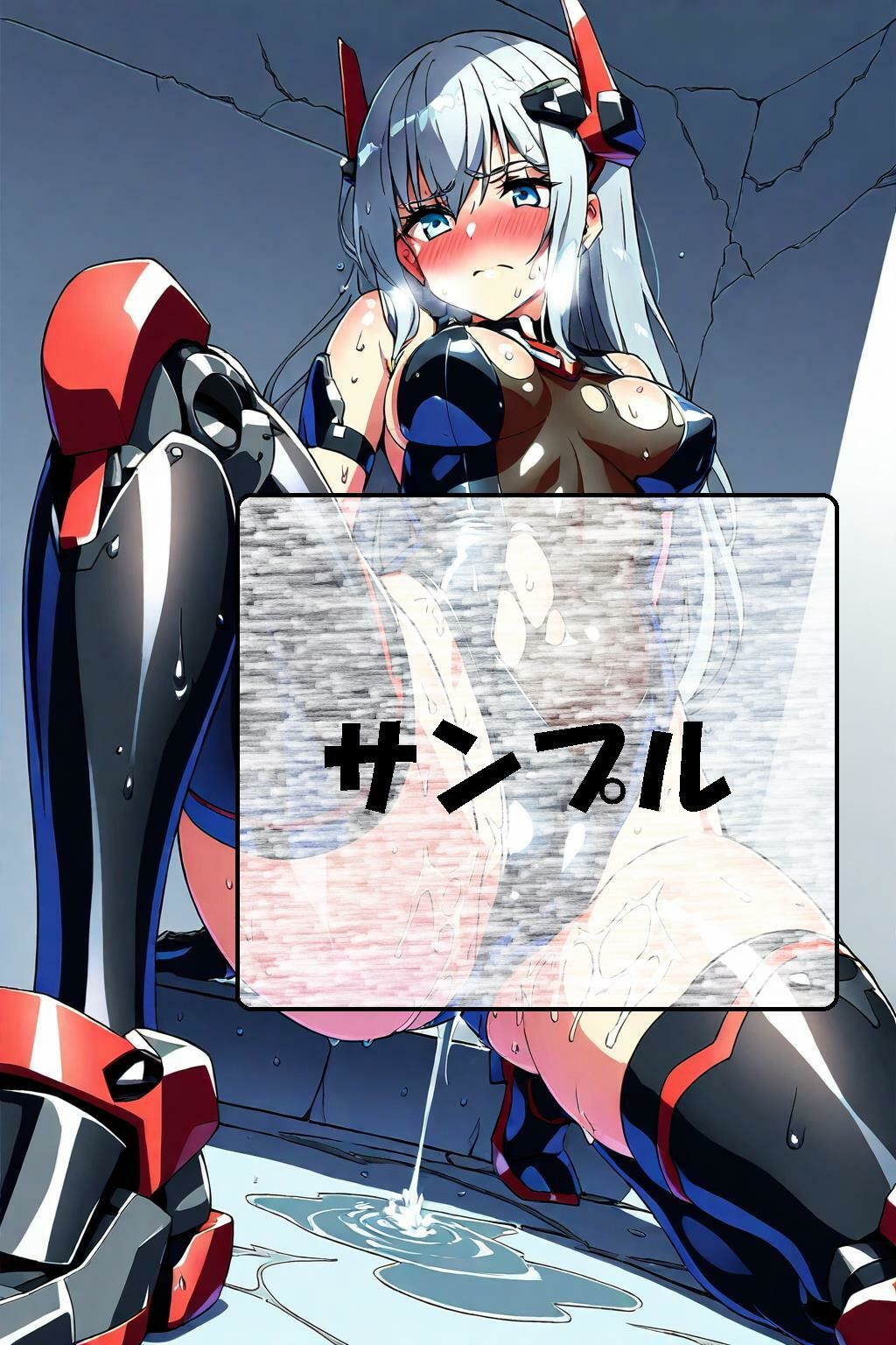 黒躰のメカ娘、屈辱の敗北調教 サンプル3ページ目