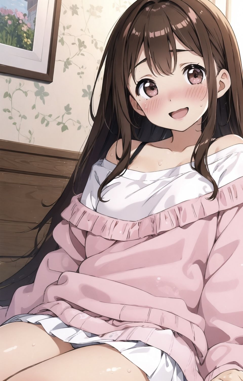 お兄ちゃんと初体験する直前の処女の妹！ サンプル1ページ目