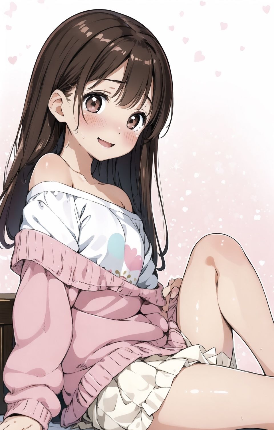 お兄ちゃんと初体験する直前の処女の妹！ サンプル3ページ目