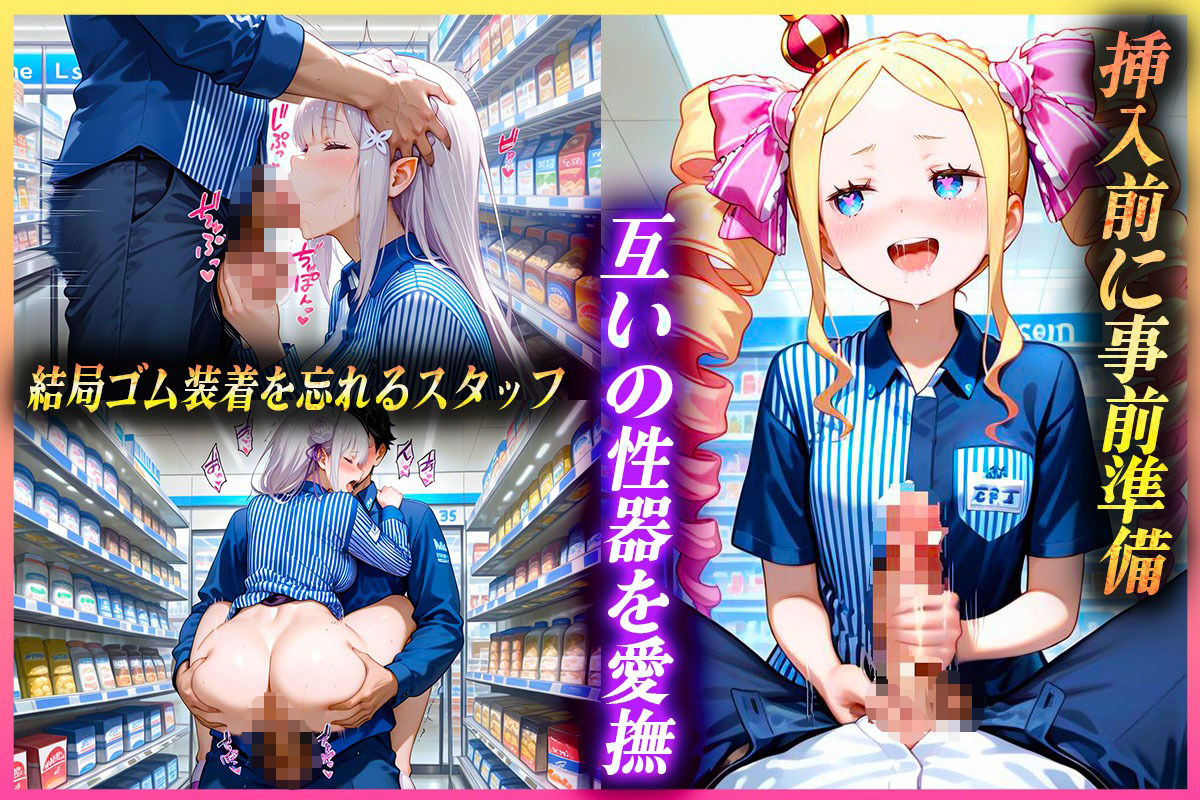 コンビニでバイトする少女の性事情 サンプル5ページ目