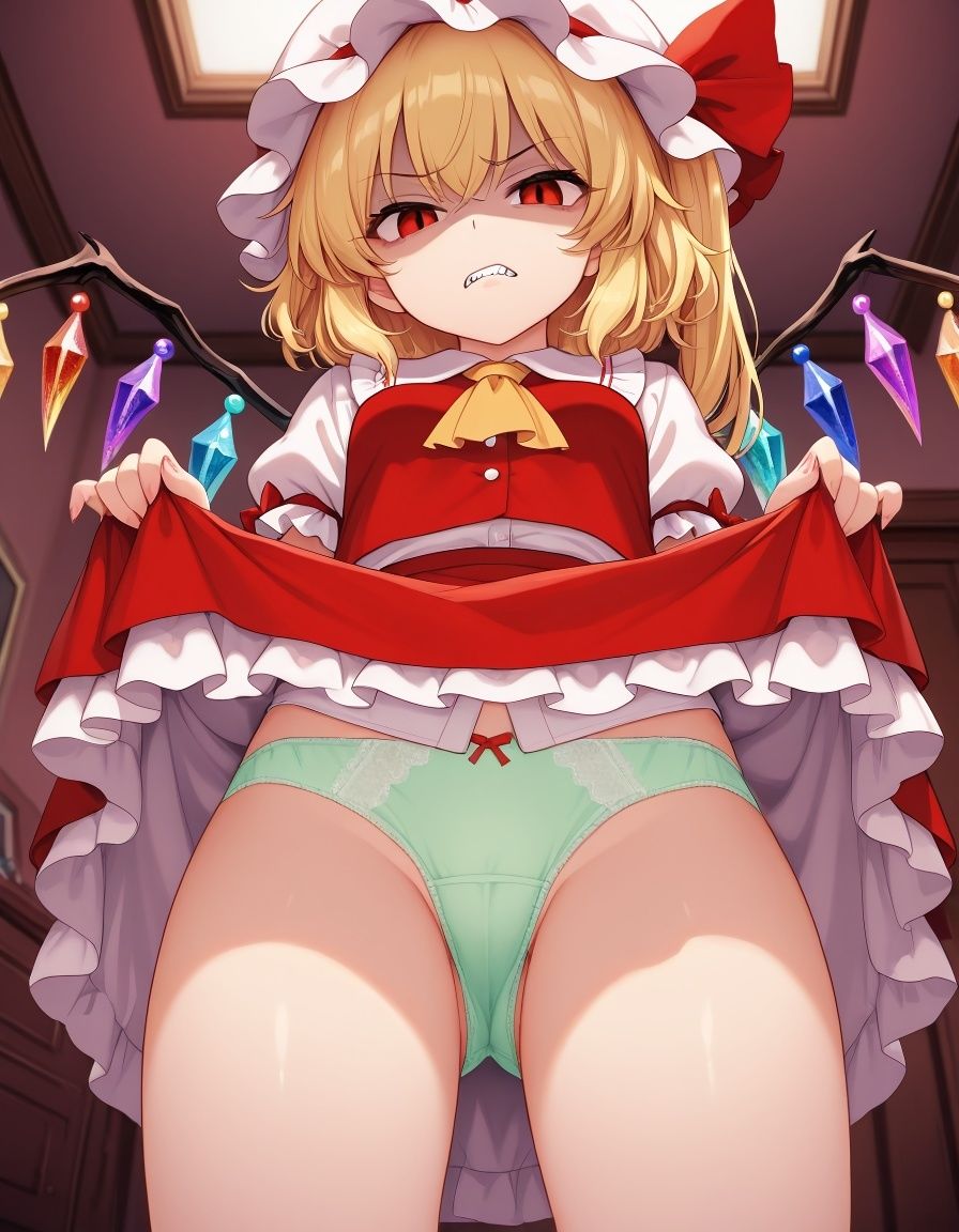 東方下着集〜嫌がる女の子編〜 サンプル4ページ目