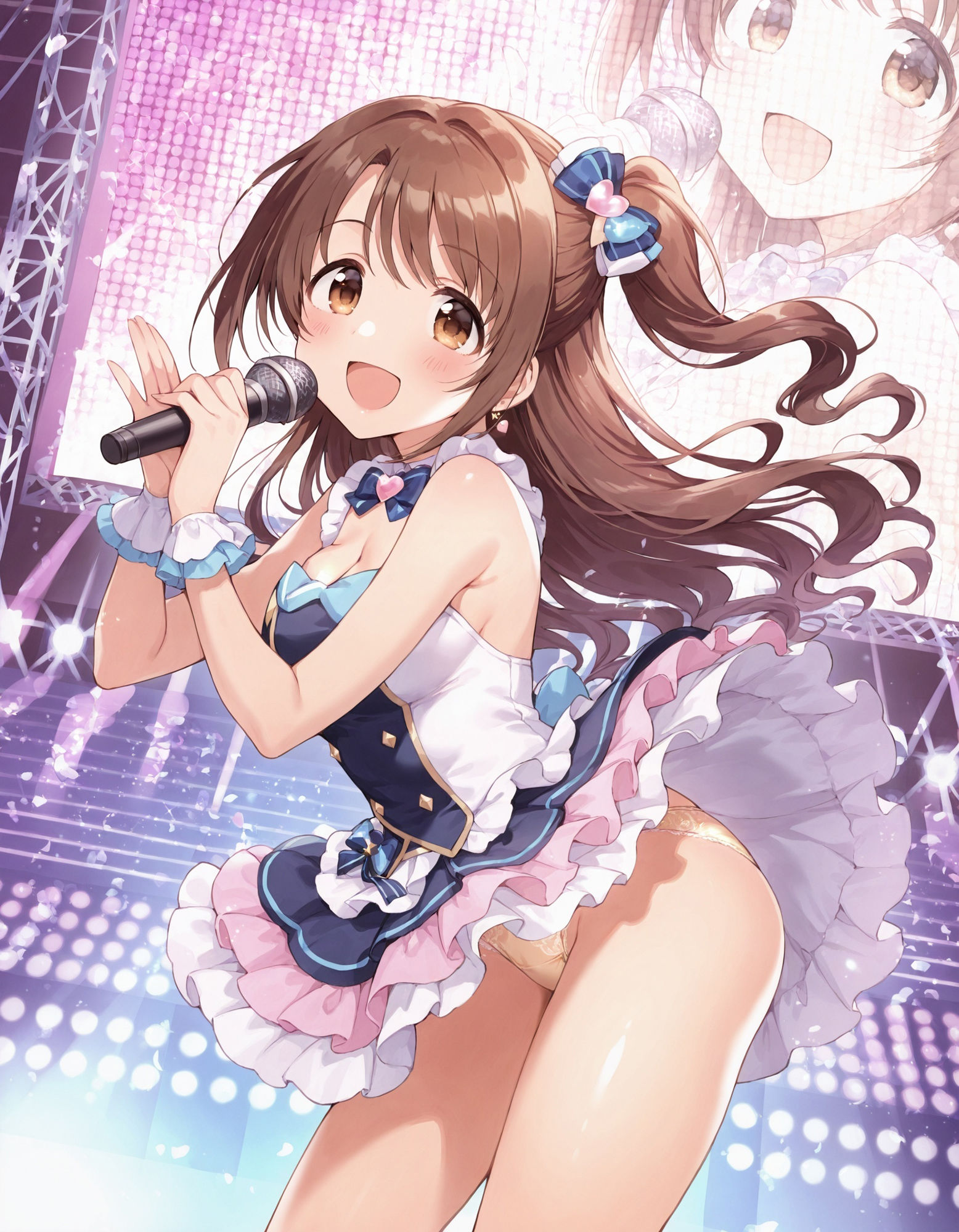 島〇卯月のパンチラ〜アイドル衣装編〜 サンプル2ページ目