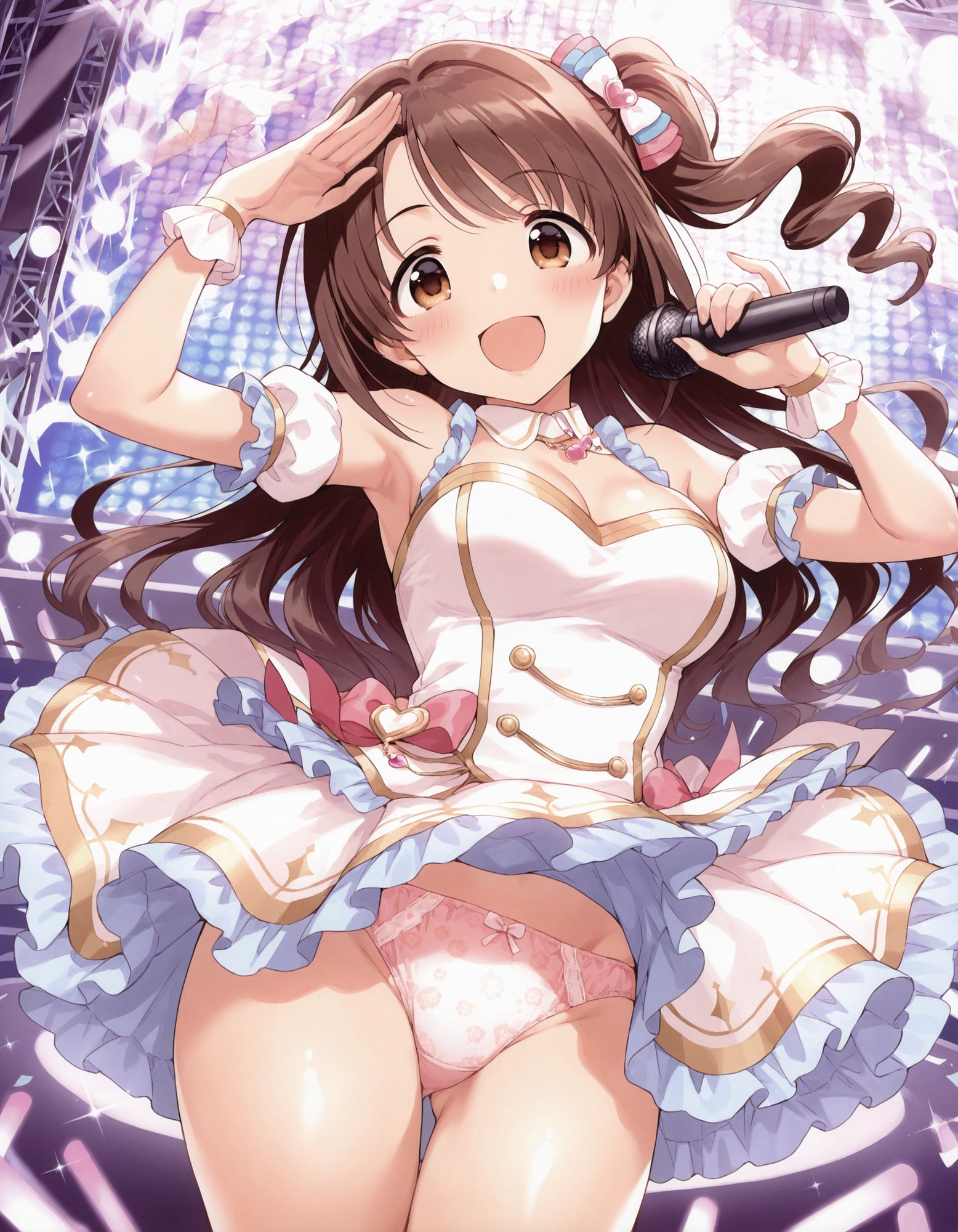 島〇卯月のパンチラ〜アイドル衣装編〜 サンプル4ページ目