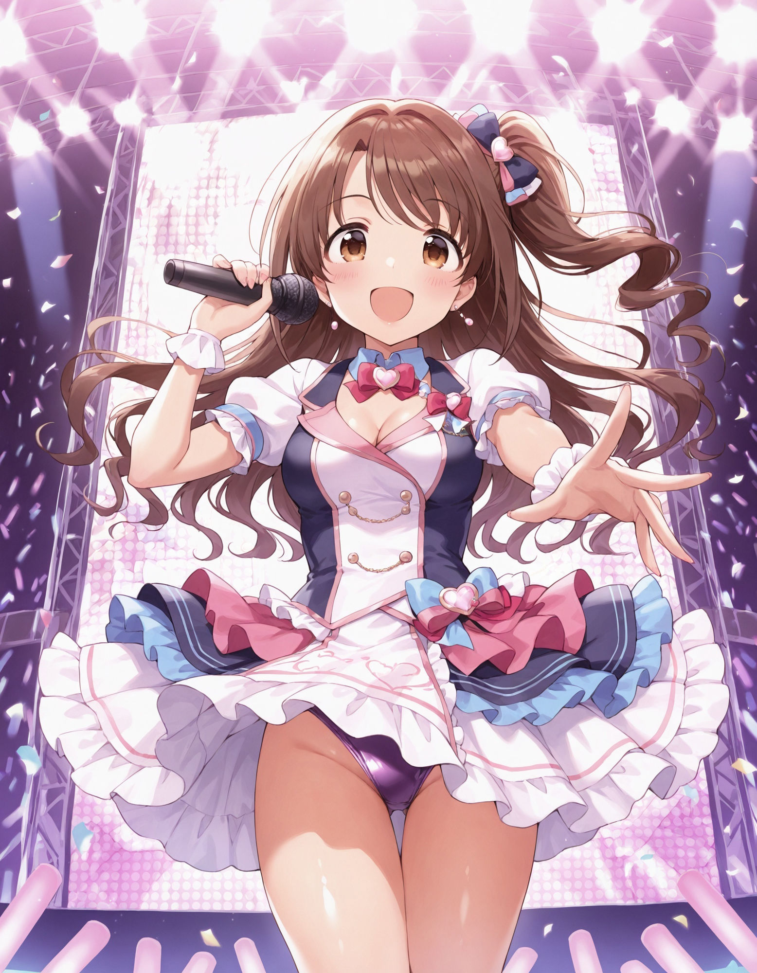 島〇卯月のパンチラ〜アイドル衣装編〜 サンプル5ページ目