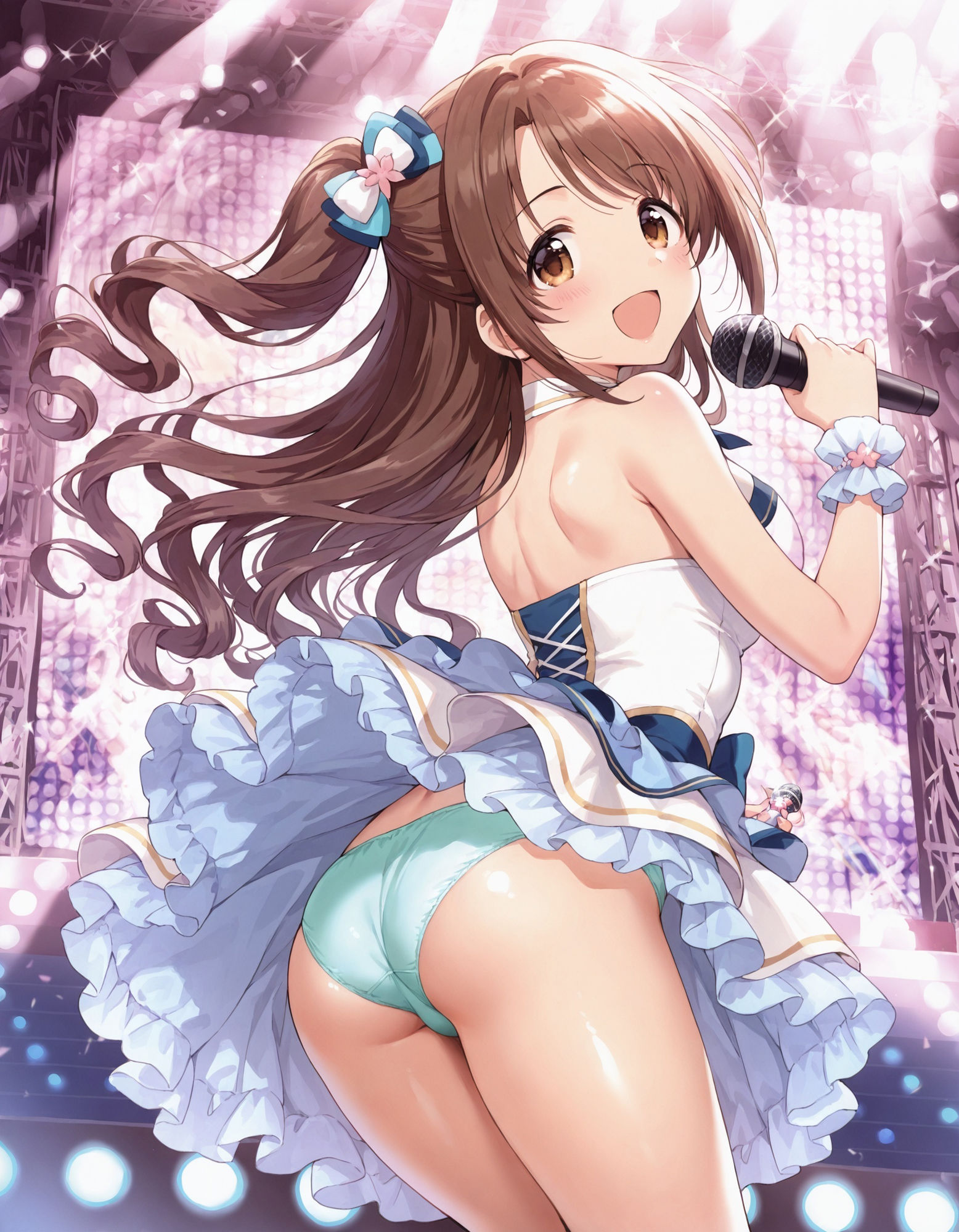 島〇卯月のパンチラ〜アイドル衣装編〜 サンプル7ページ目