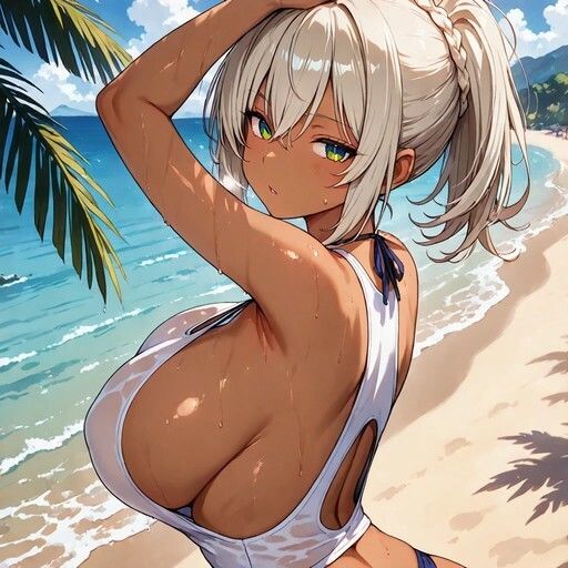 巨乳×水着シリーズ vol.1 サンプル1ページ目
