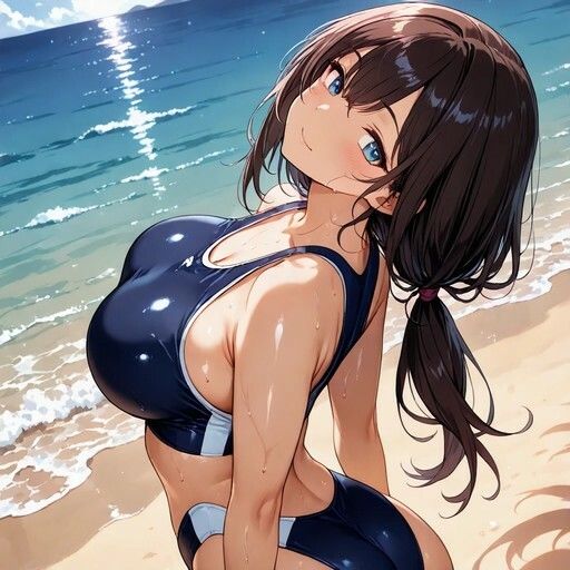 巨乳×水着シリーズ vol.1 サンプル2ページ目