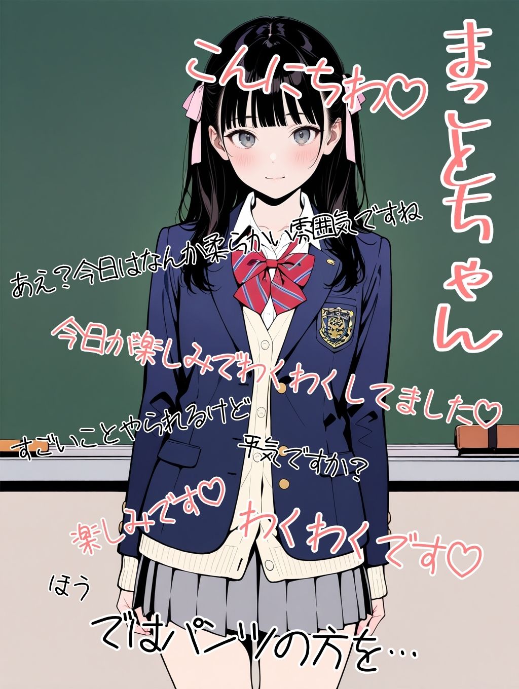 2年xx組教室であれやこれややられっちゃう制服女子たち サンプル9ページ目
