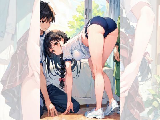 ムチムチ美尻（はーと）体育女子にデカチンをゆっくり生ハメ！ サンプル1ページ目
