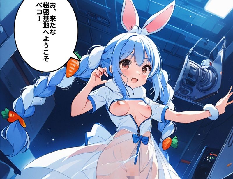うさぺこスーツ  イキますペコ！ サンプル1ページ目