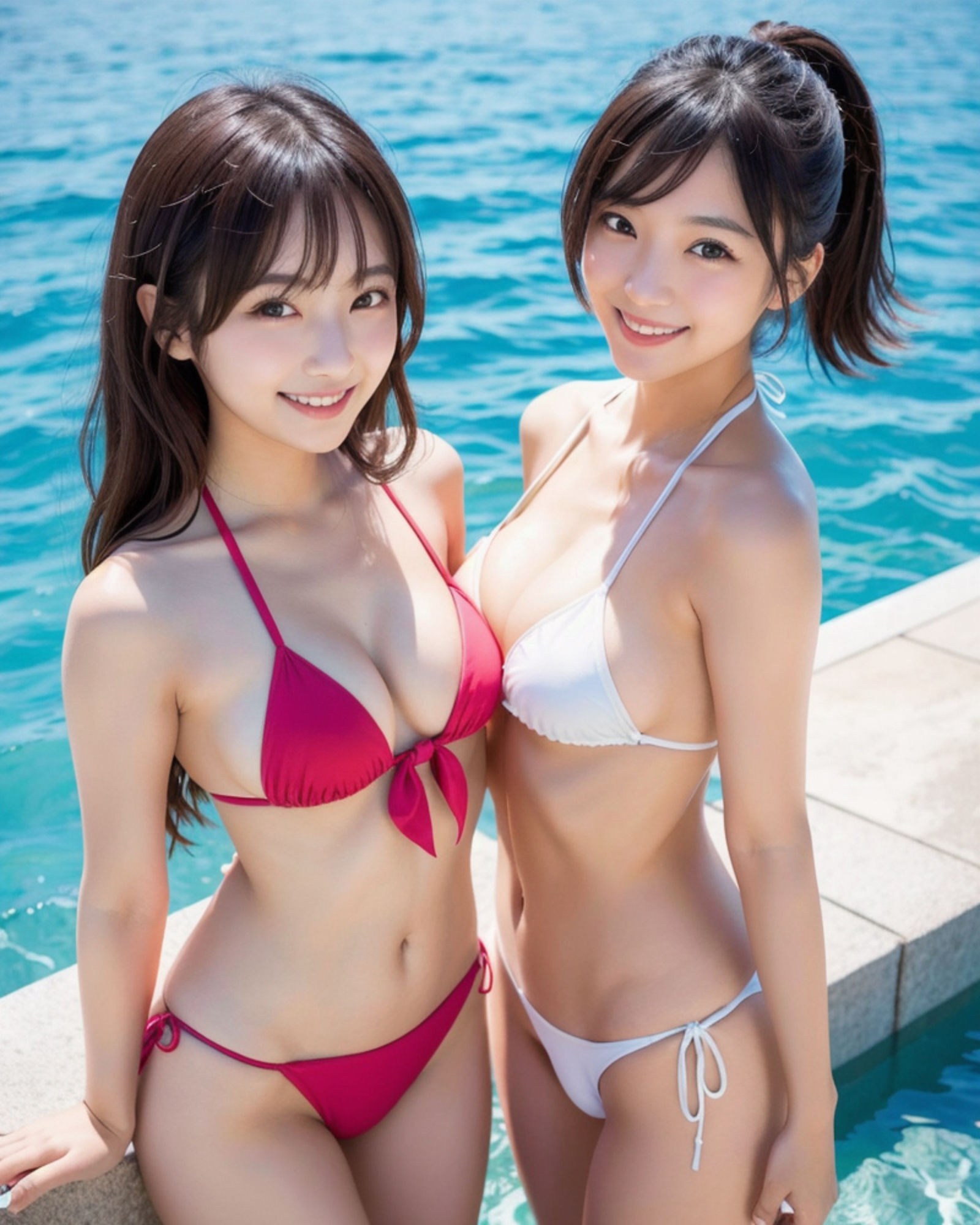 プレミアム  アイドル  2人組  水着  画像集227枚  パート2 サンプル6ページ目