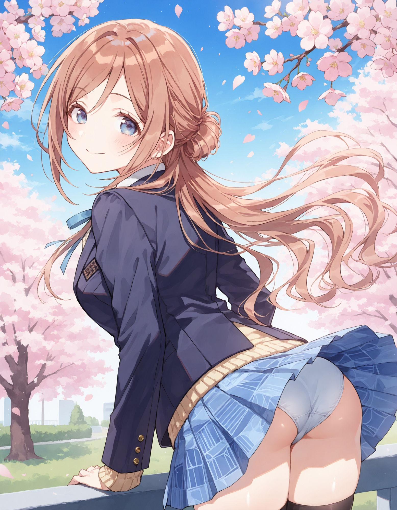 姫〇莉波のパンチラ〜制服編〜 サンプル1ページ目