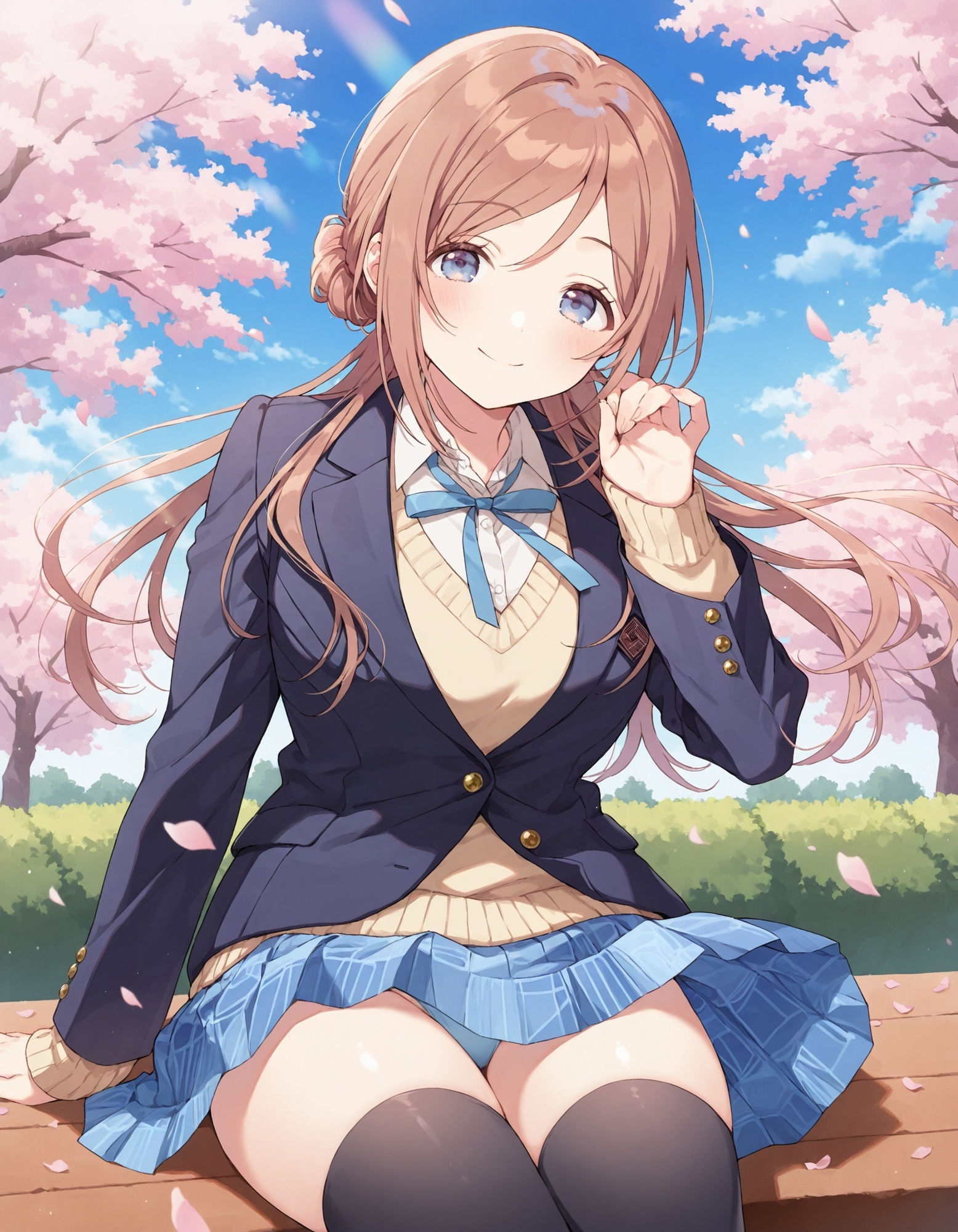 姫〇莉波のパンチラ〜制服編〜 サンプル3ページ目