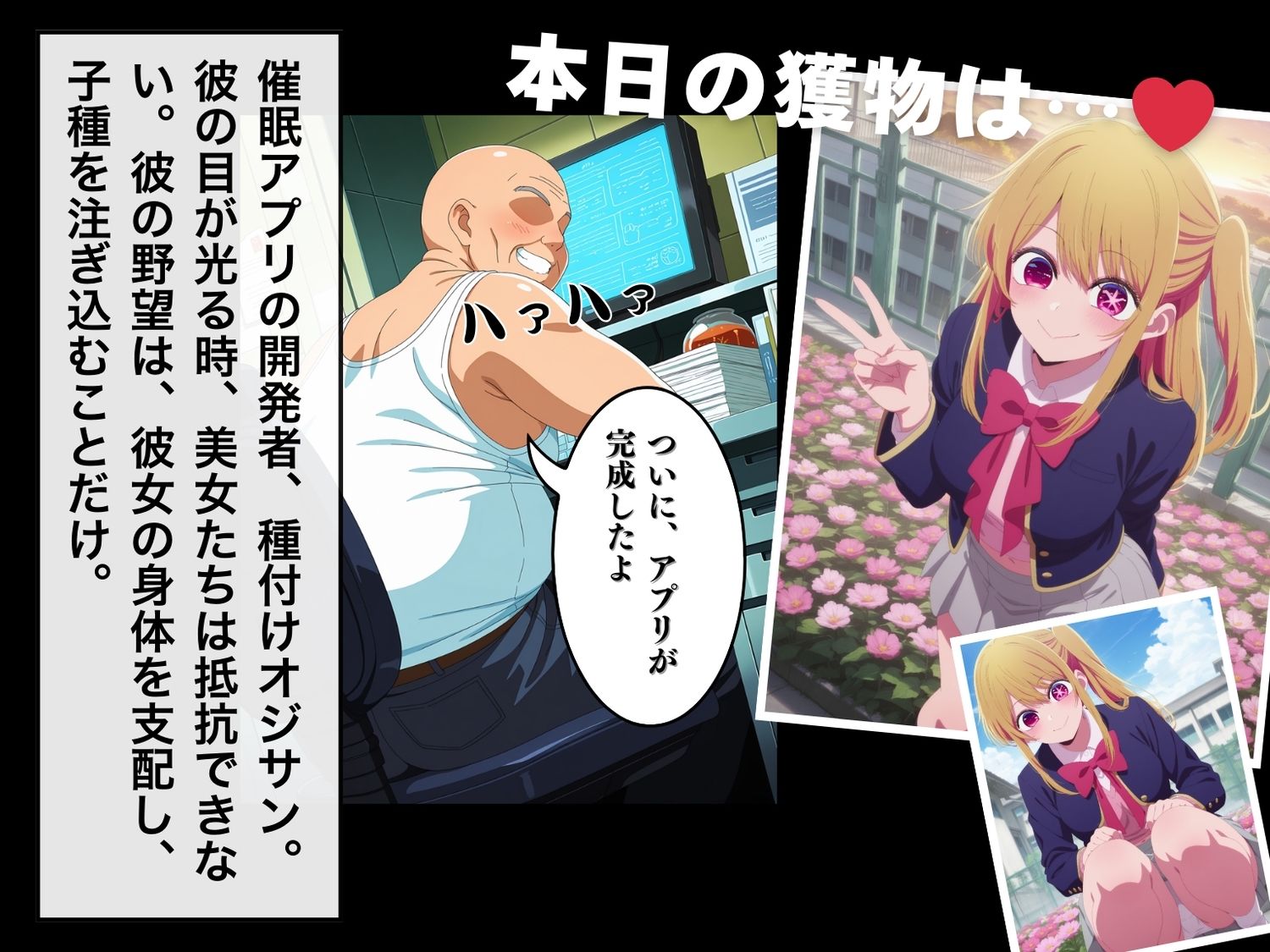 【催●・寝取られ・妊娠】推し●子  星● 瑠美衣 サンプル1ページ目