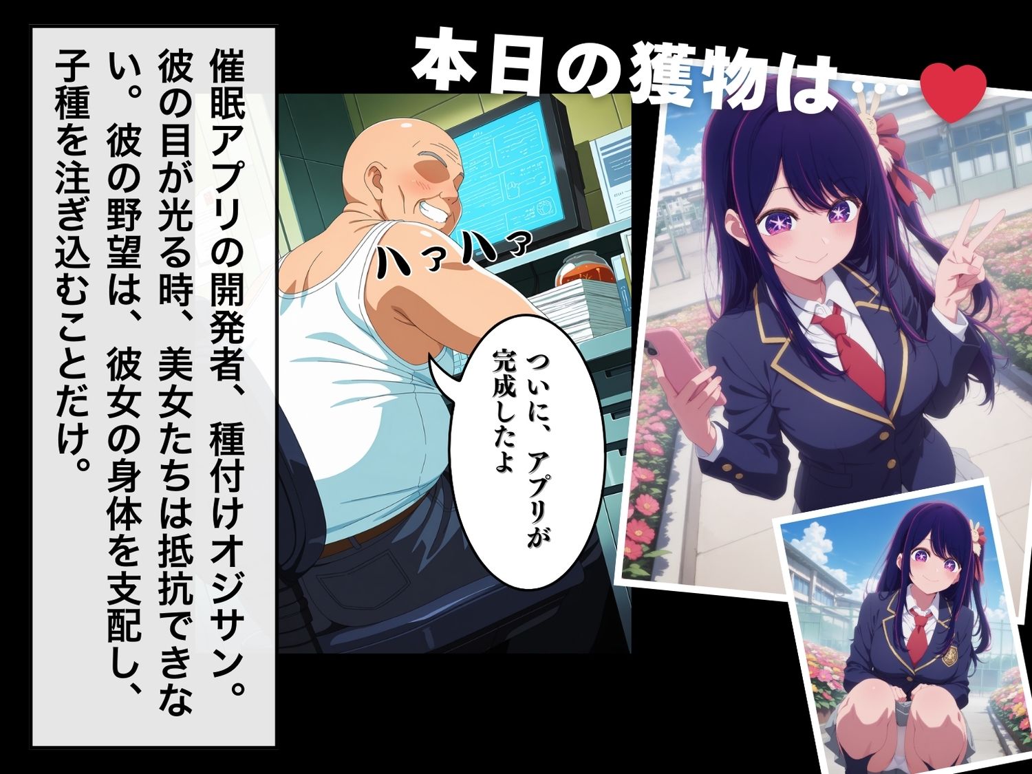【催●・寝取られ・妊娠】推し●子  星● アイ サンプル1ページ目
