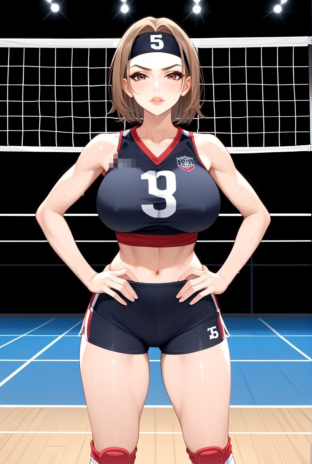 熟女バレーチームの着衣誘惑―見せつけられた熟艶肢体― サンプル3ページ目