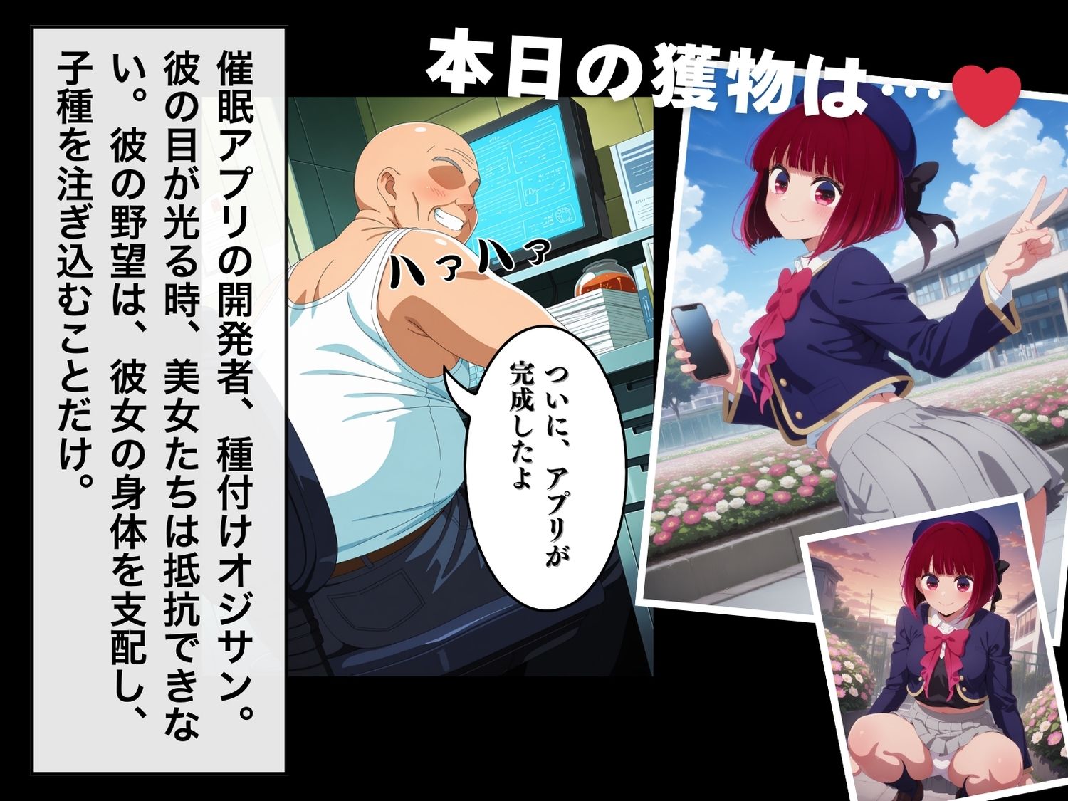 【催●・寝取られ・妊娠】推し●子  有● かな サンプル1ページ目