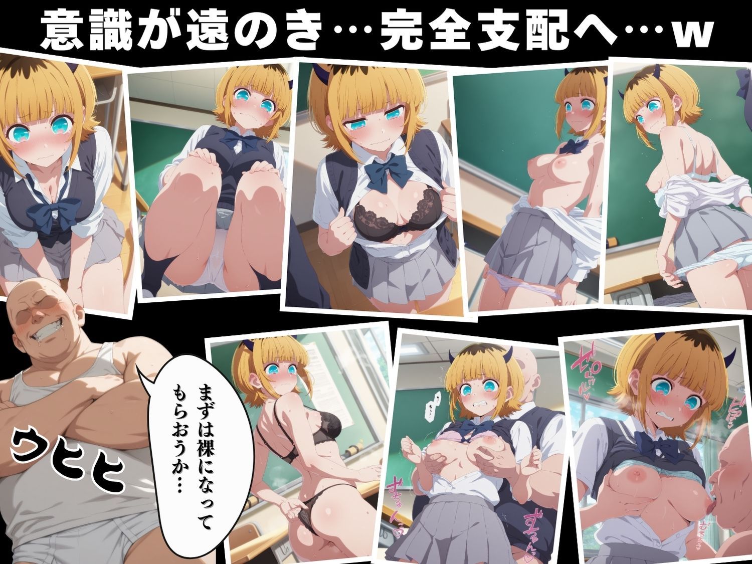 【催●・寝取られ・妊娠】推し●子  M●Mちょ サンプル3ページ目