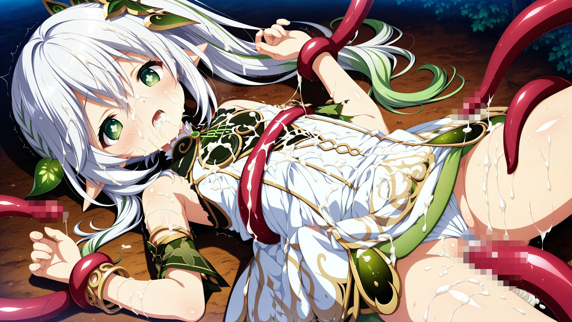 触手に囚われた少女達 〜原神編〜 Vol.3 サンプル7ページ目