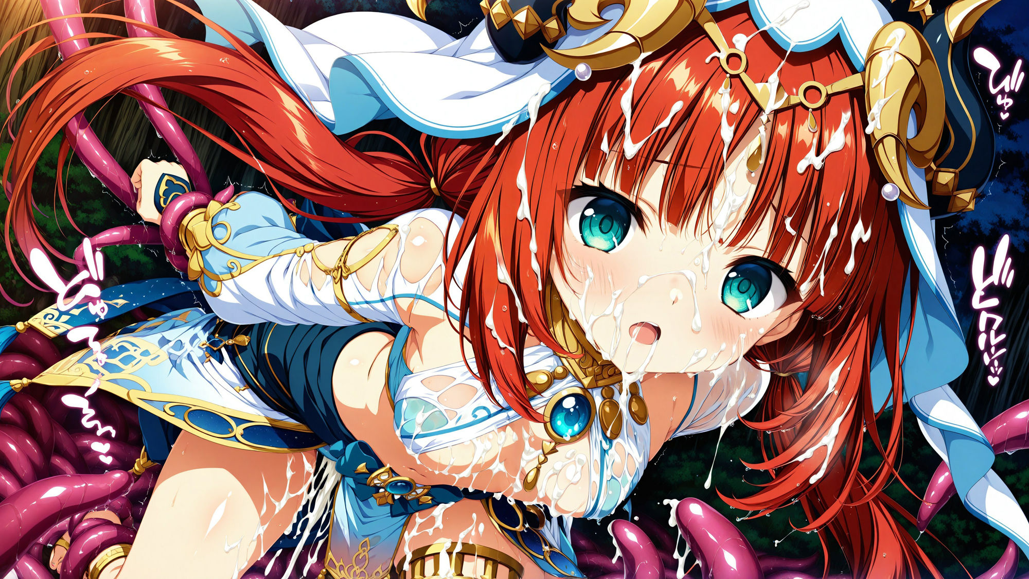 触手に囚われた少女達 〜原神編〜 Vol.3 サンプル8ページ目