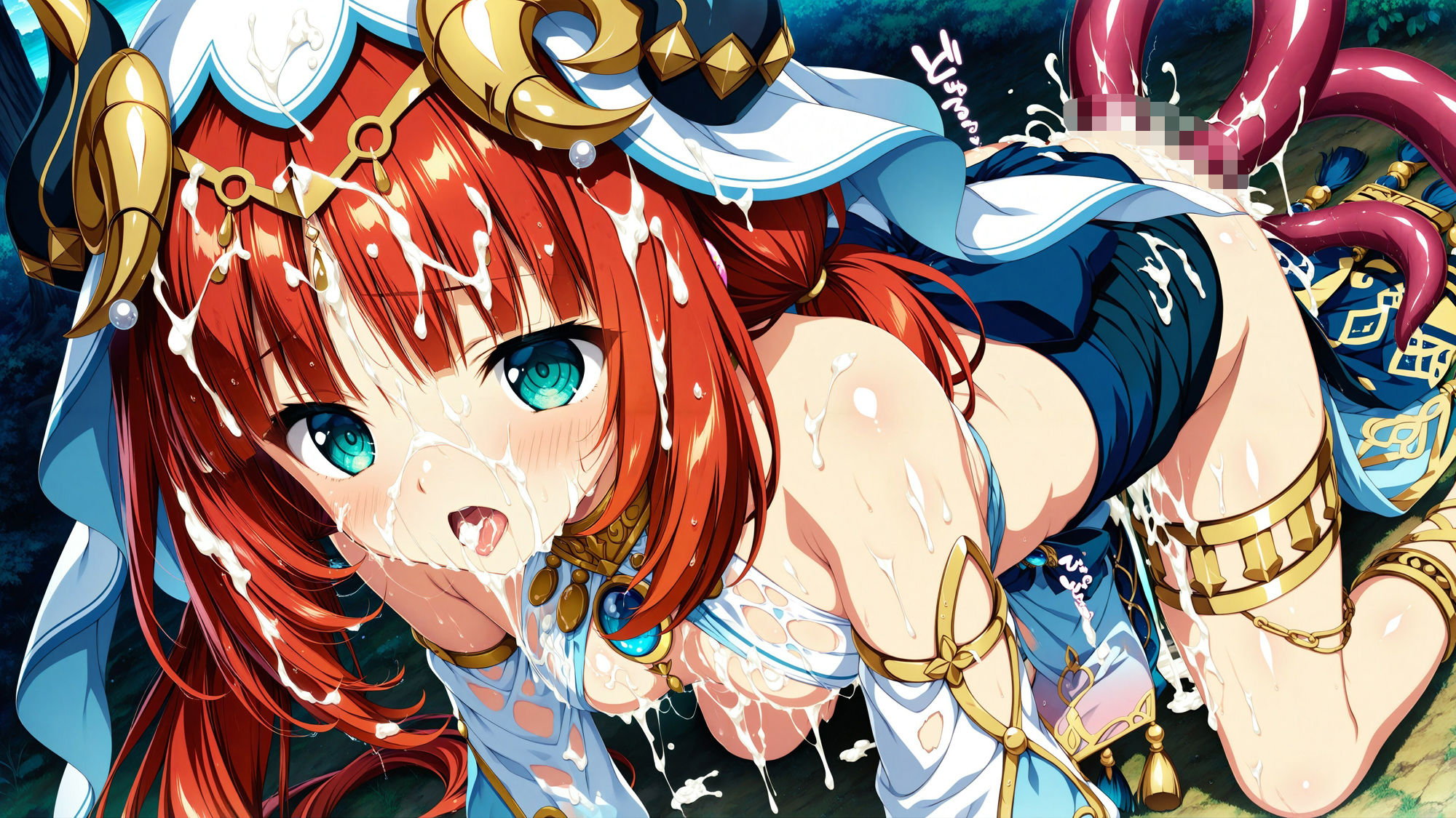 触手に囚われた少女達 〜原神編〜 Vol.3 サンプル9ページ目