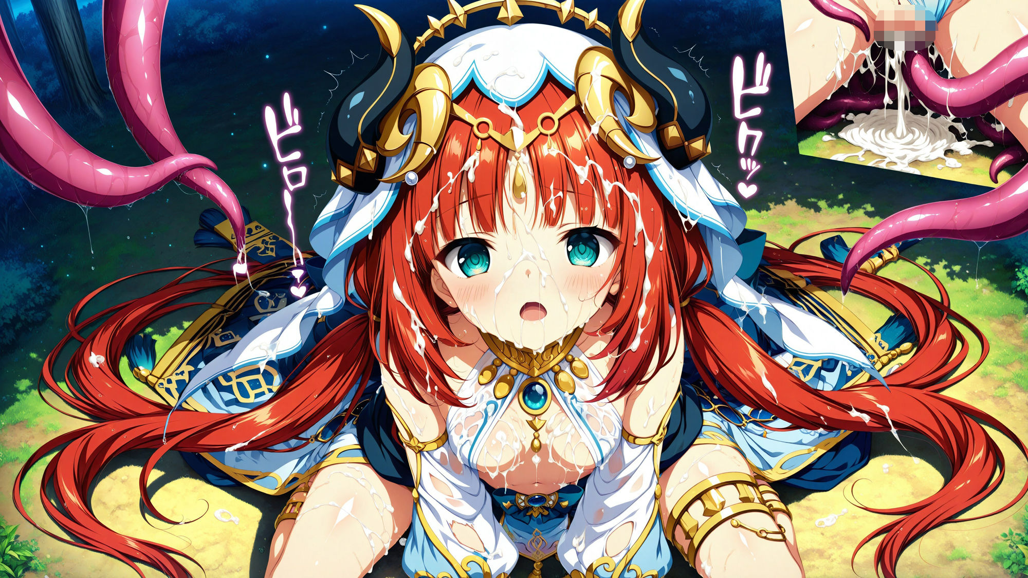 触手に囚われた少女達 〜原神編〜 Vol.3 サンプル10ページ目