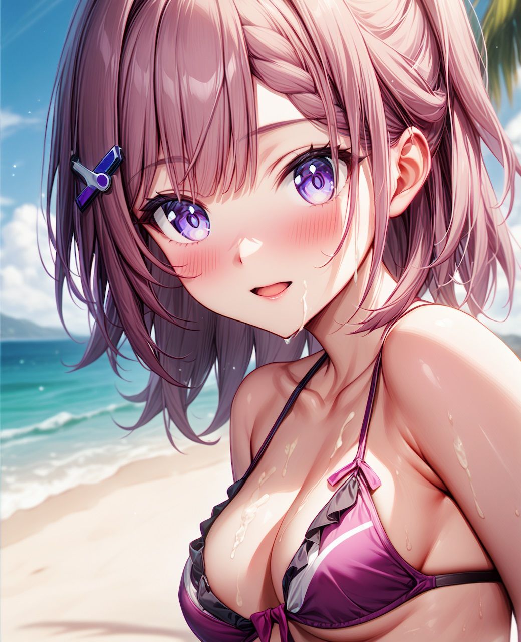 美少女羞恥 白濁デコレ・ア〇ター（崩壊スターレイル） サンプル6ページ目