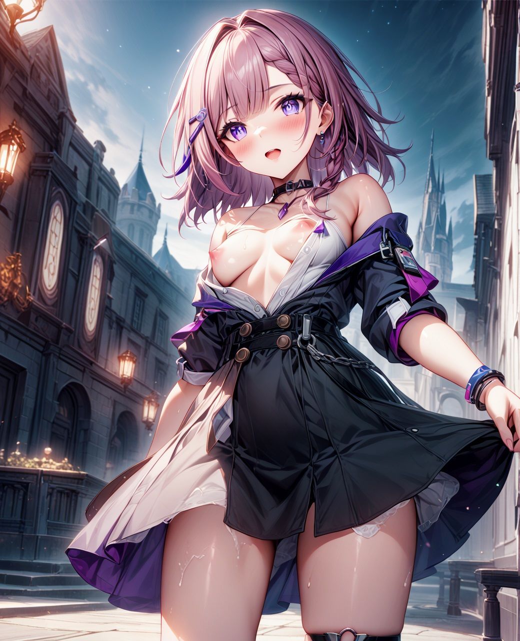 美少女羞恥 白濁デコレ・ア〇ター（崩壊スターレイル） サンプル10ページ目