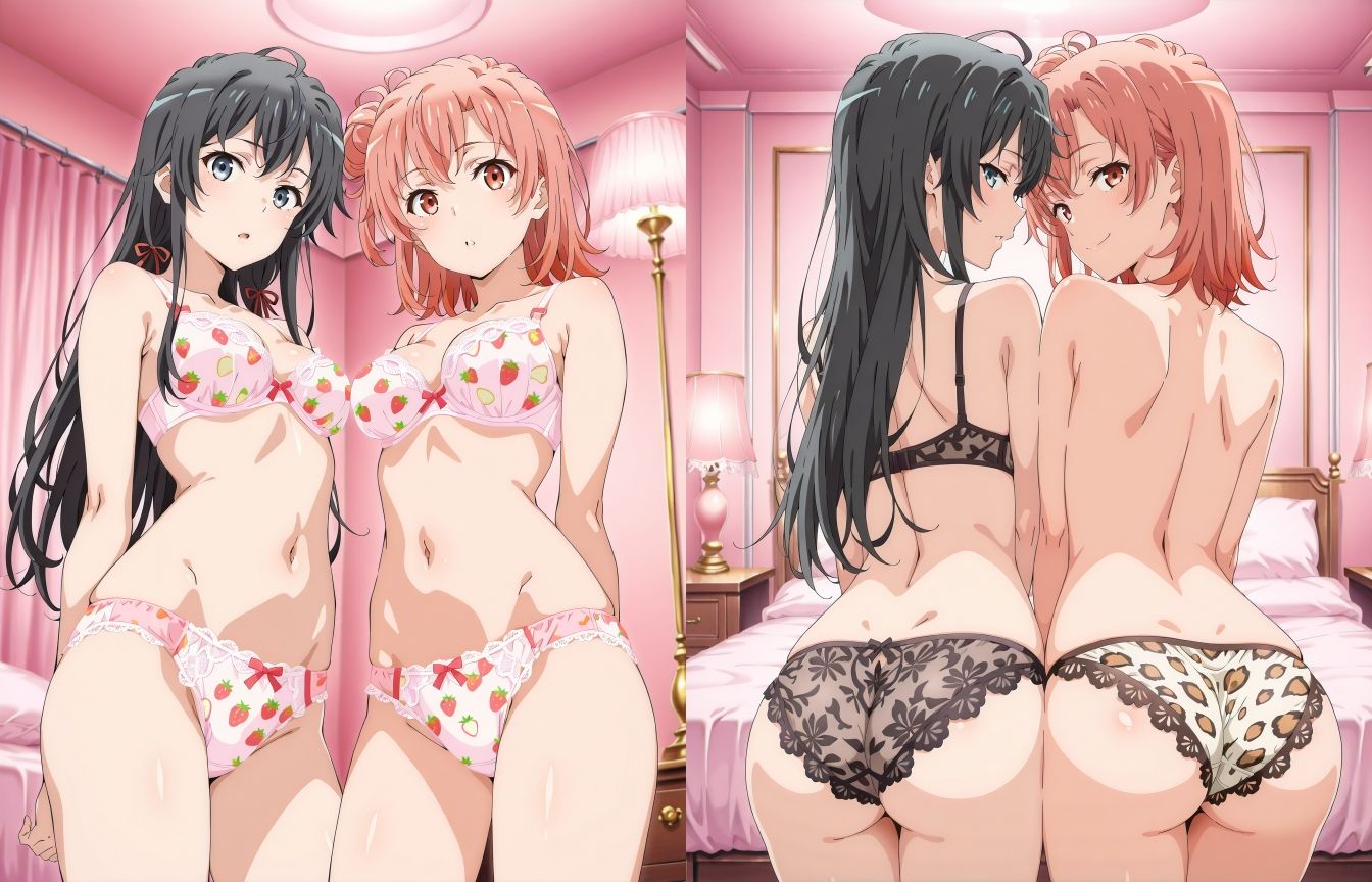 奉仕部のパンツ サンプル4ページ目