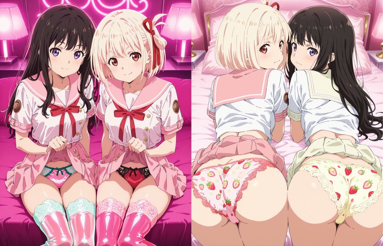 リコリコのパンツ3 サンプル5ページ目