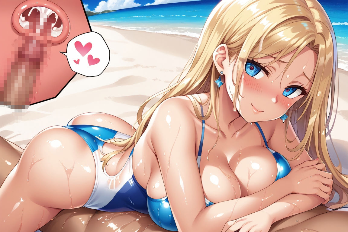 金髪巨乳美女はエッチが好き サンプル7ページ目