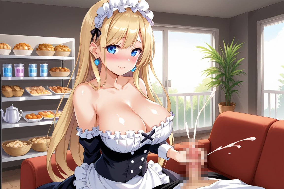 金髪巨乳美女はエッチが好き サンプル10ページ目