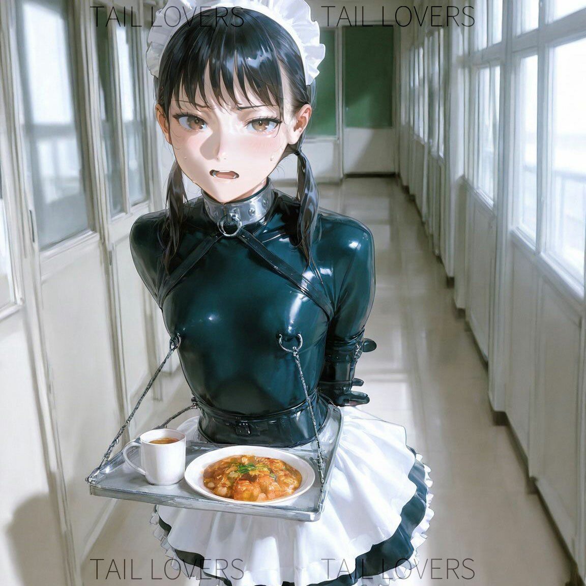 護謨学院『拘束メイド喫茶』｜Bondage Maid Café【337枚】 サンプル2ページ目