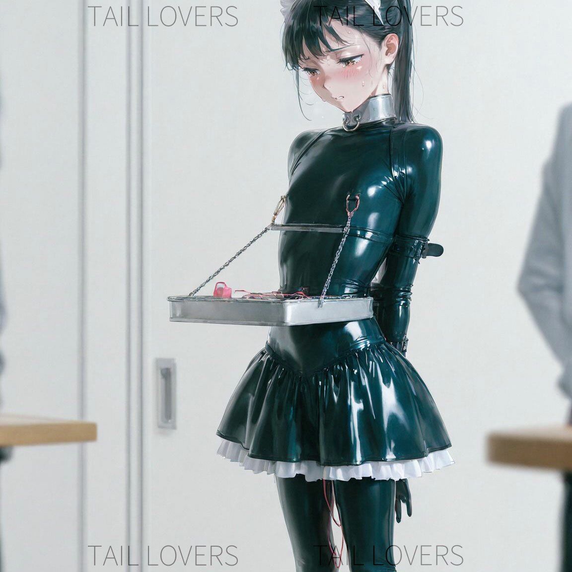 護謨学院『拘束メイド喫茶』｜Bondage Maid Café【337枚】 サンプル7ページ目