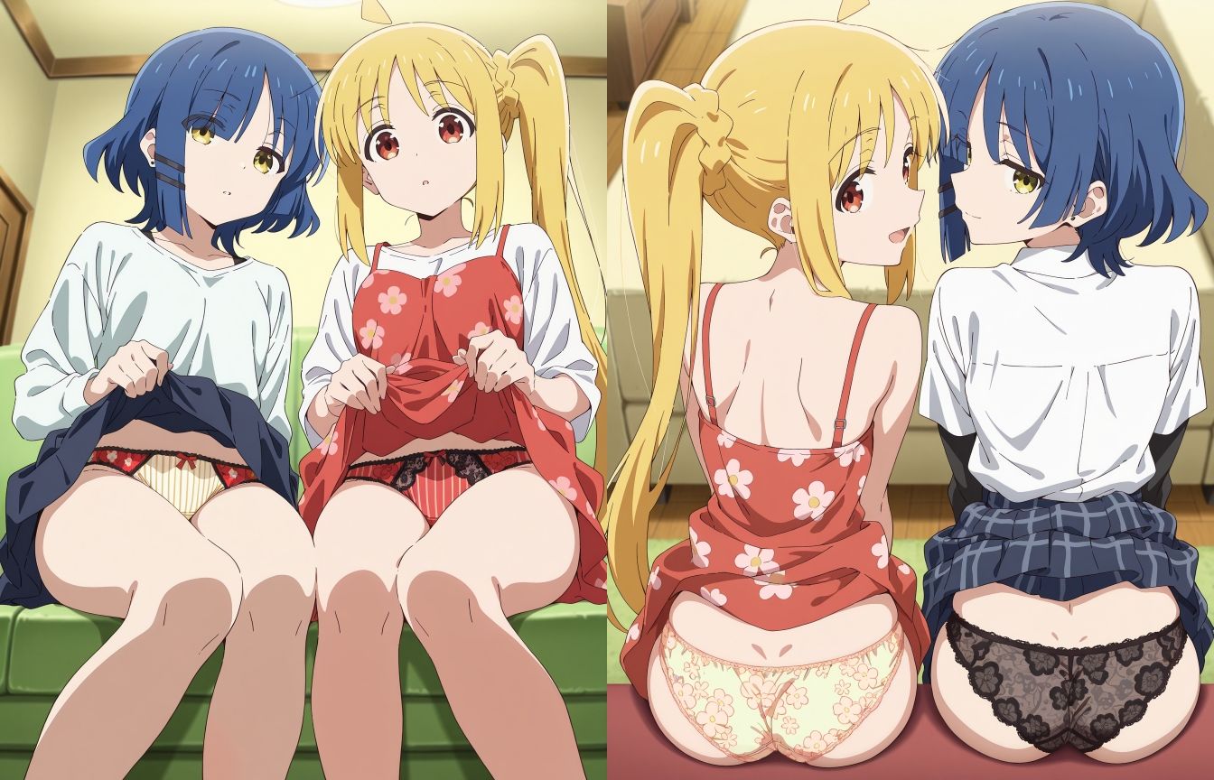 ガールズバンドのパンツ2 サンプル1ページ目