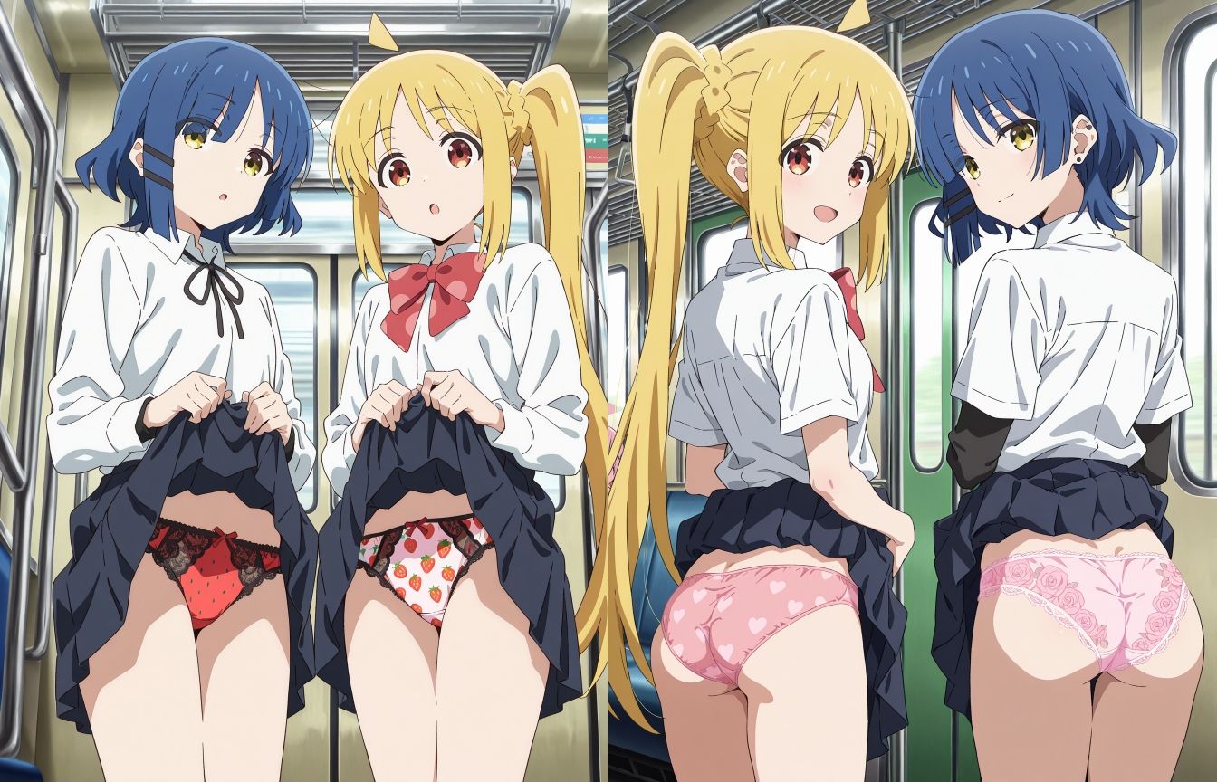 ガールズバンドのパンツ2 サンプル4ページ目