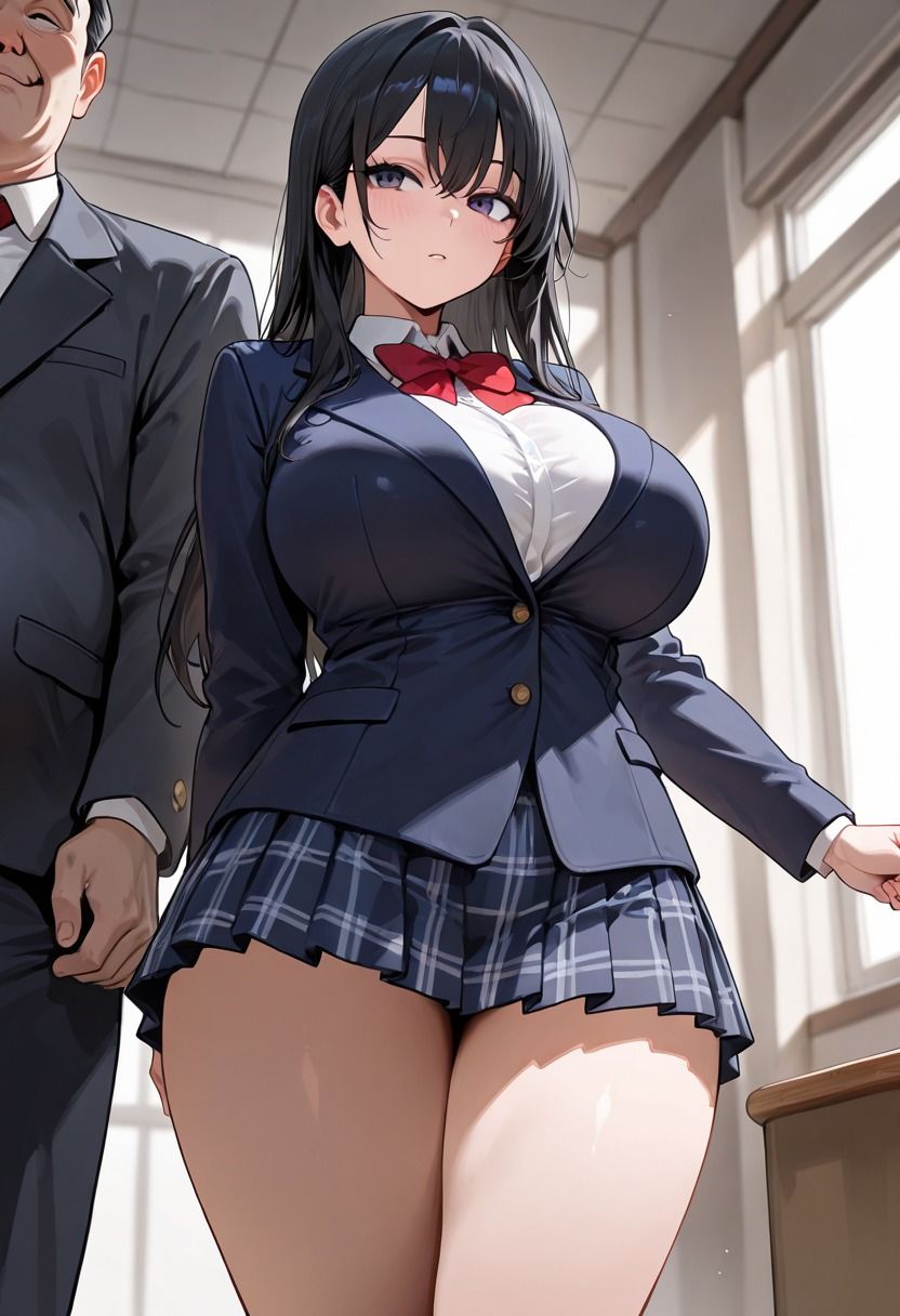 デカパイ女子校生快楽堕ち サンプル1ページ目