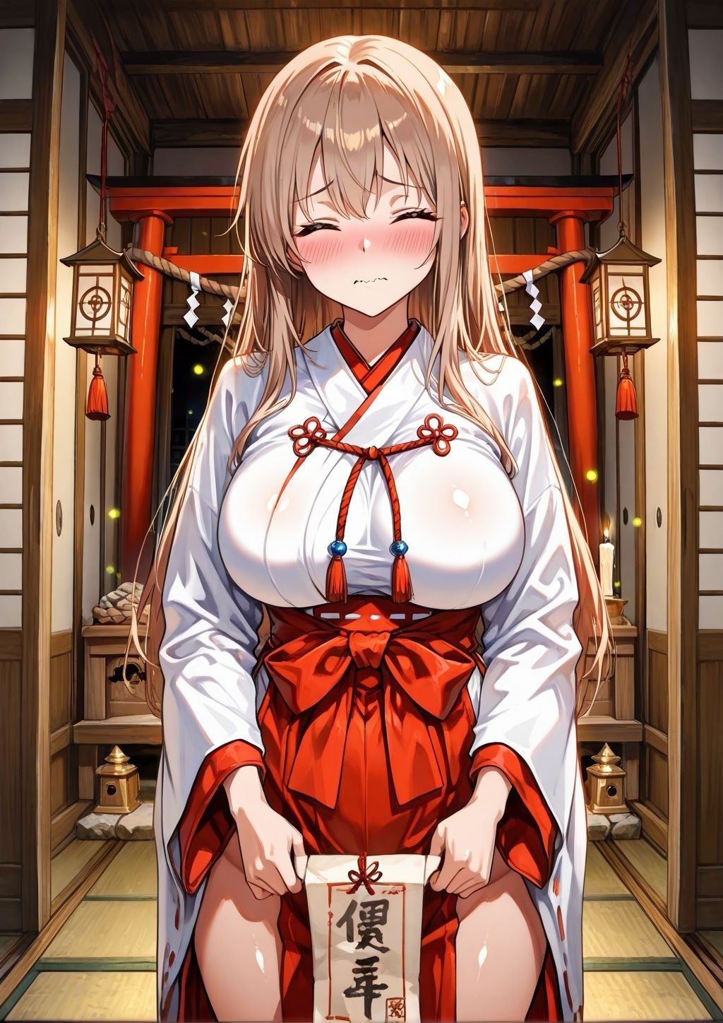 淫祀の巫女〜穢レヲ祓ウ儀式〜 サンプル2ページ目