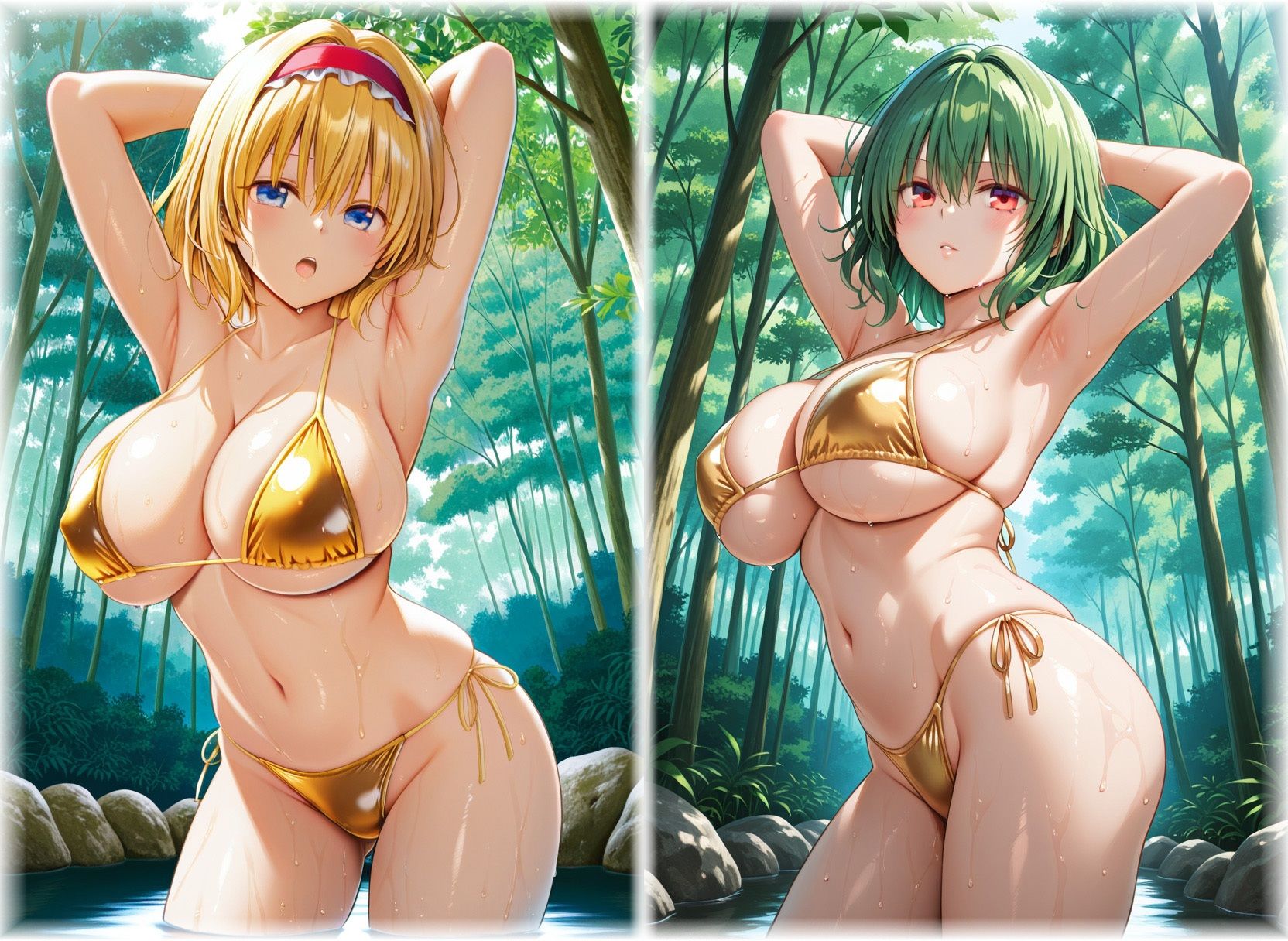 金ビキニ幻想郷 サンプル10ページ目