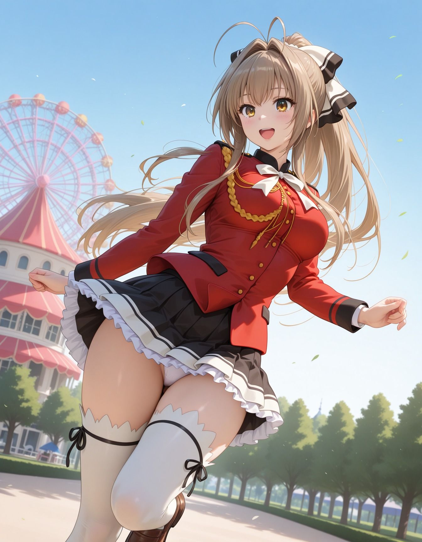 廃墟で襲われ犯●れた少女 サンプル1ページ目
