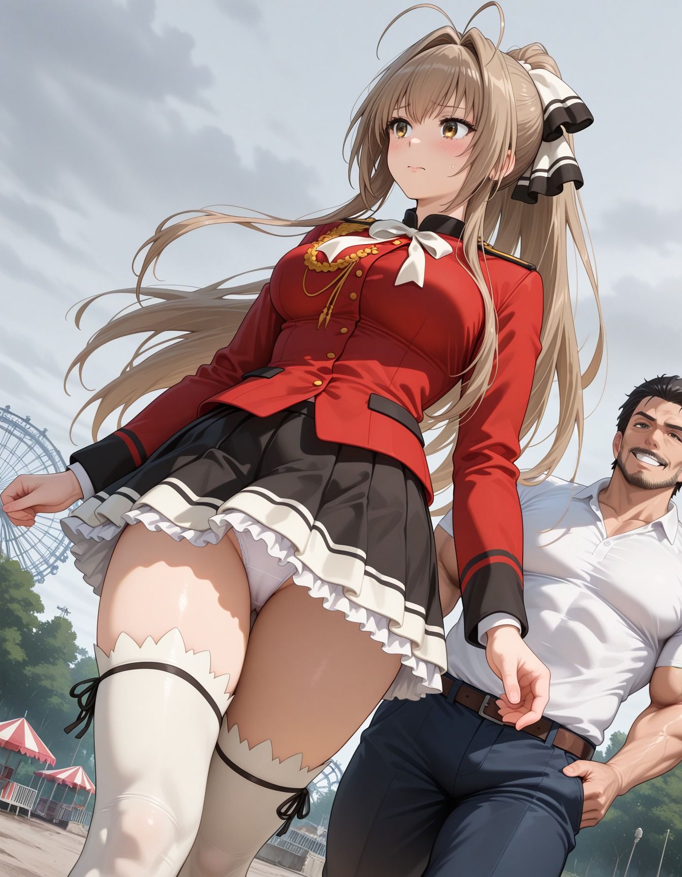 廃墟で襲われ犯●れた少女 サンプル3ページ目