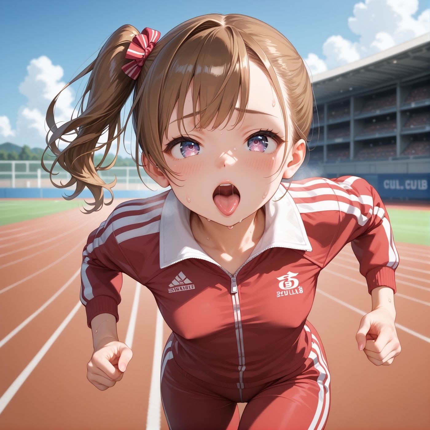 学園性活！クールダウンに手伝って！陸上部 vol.2【運動着美少女厳選CG250枚収録】 サンプル2ページ目
