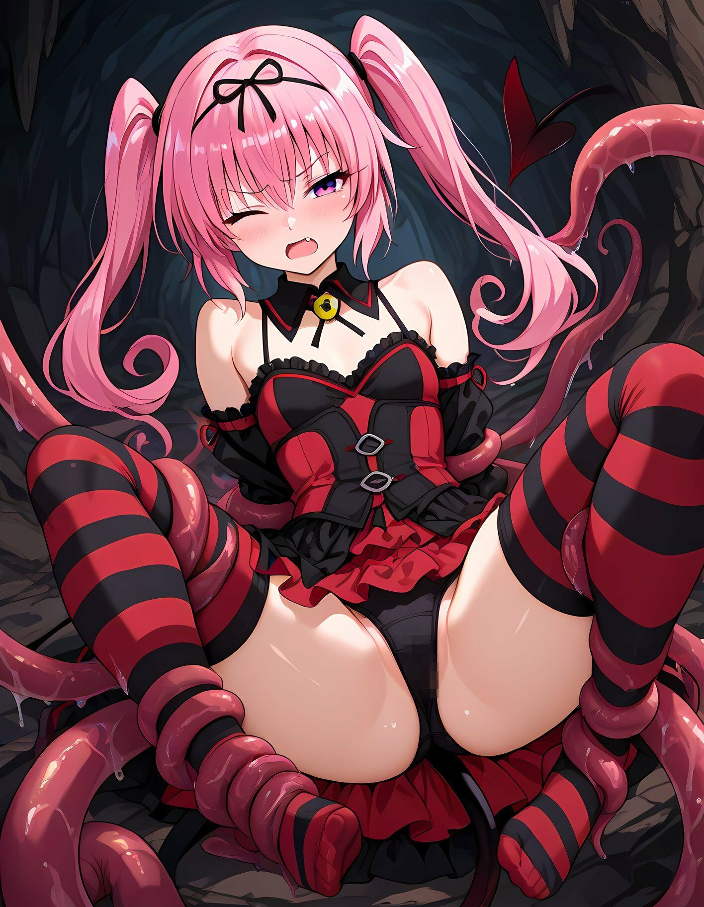 双子の姉妹は弄ばれる NTR 触手 サンプル6ページ目