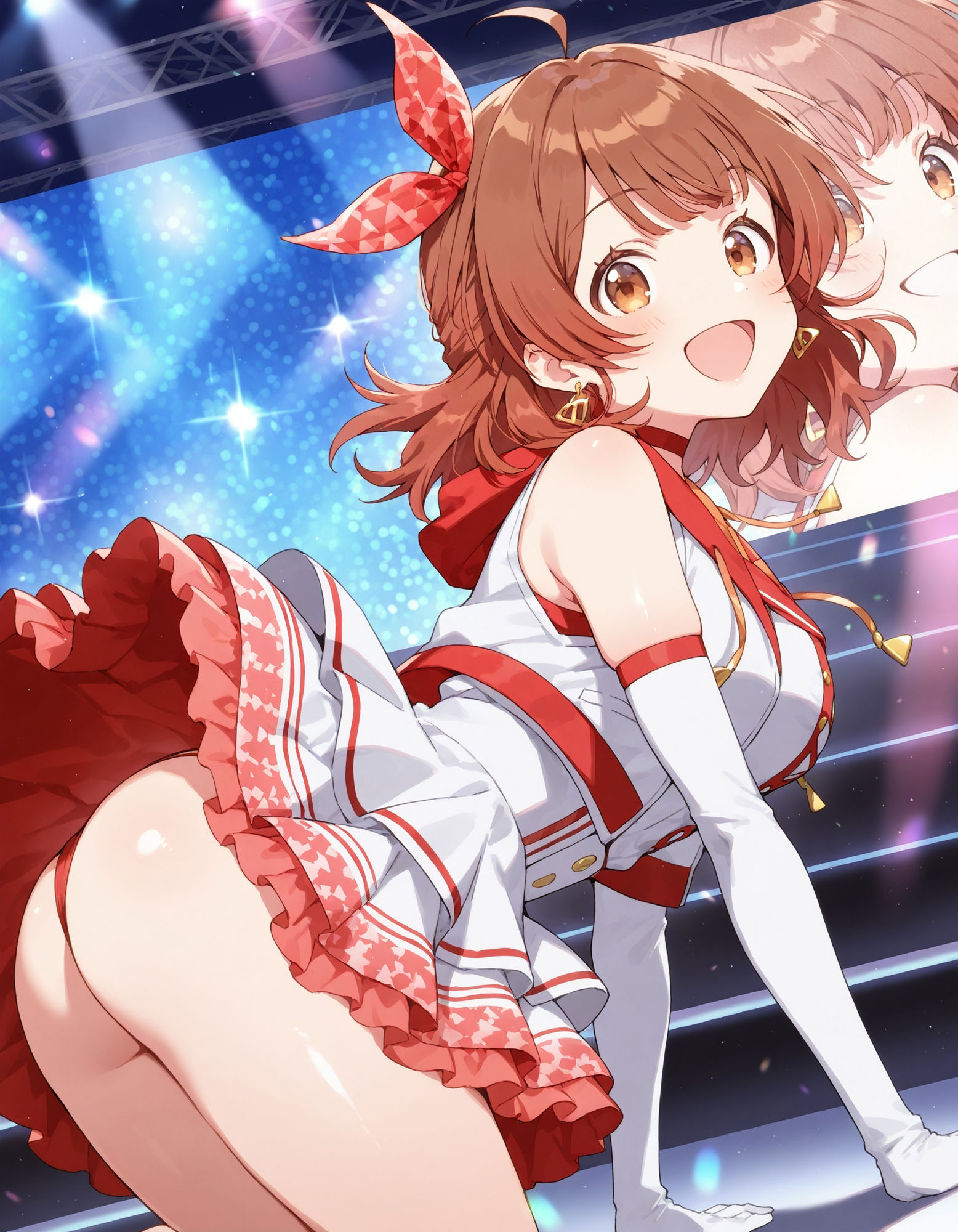 花〇佑芽のパンチラ〜アイドル衣装編〜 サンプル6ページ目