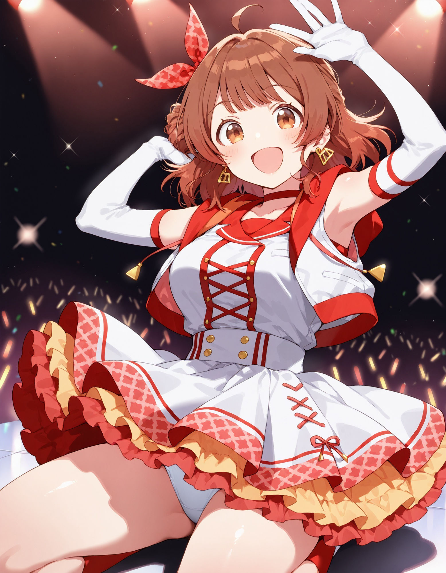 花〇佑芽のパンチラ〜アイドル衣装編〜 サンプル8ページ目