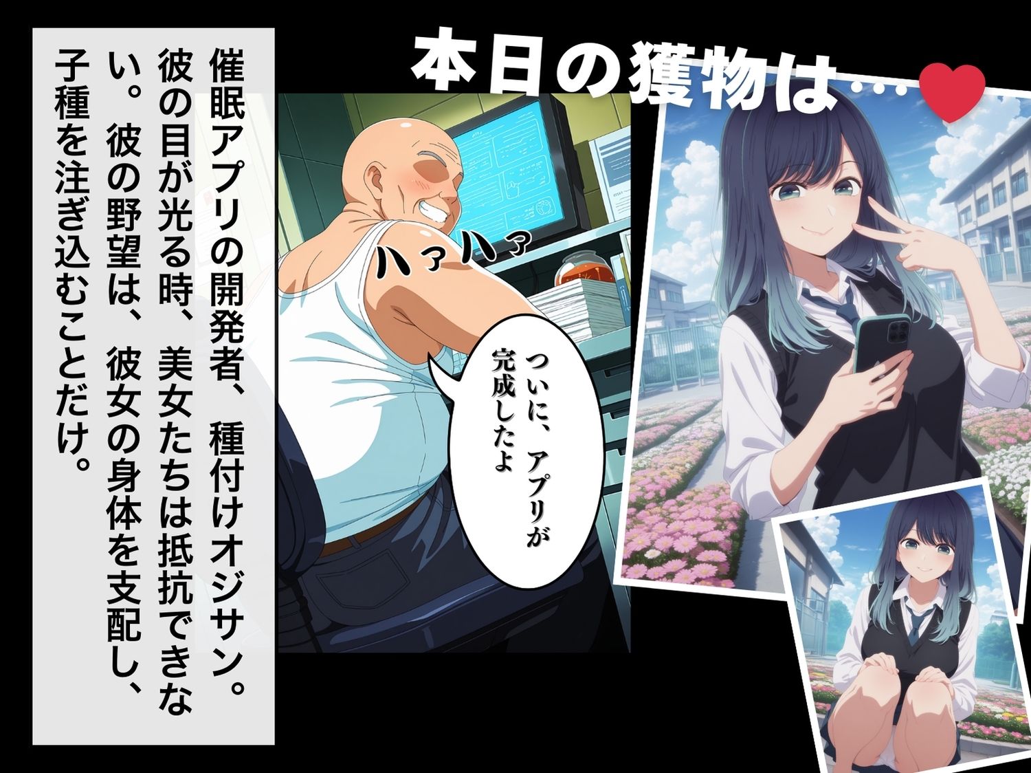 【催●・寝取られ・妊娠】推し●子  黒● あかね サンプル1ページ目