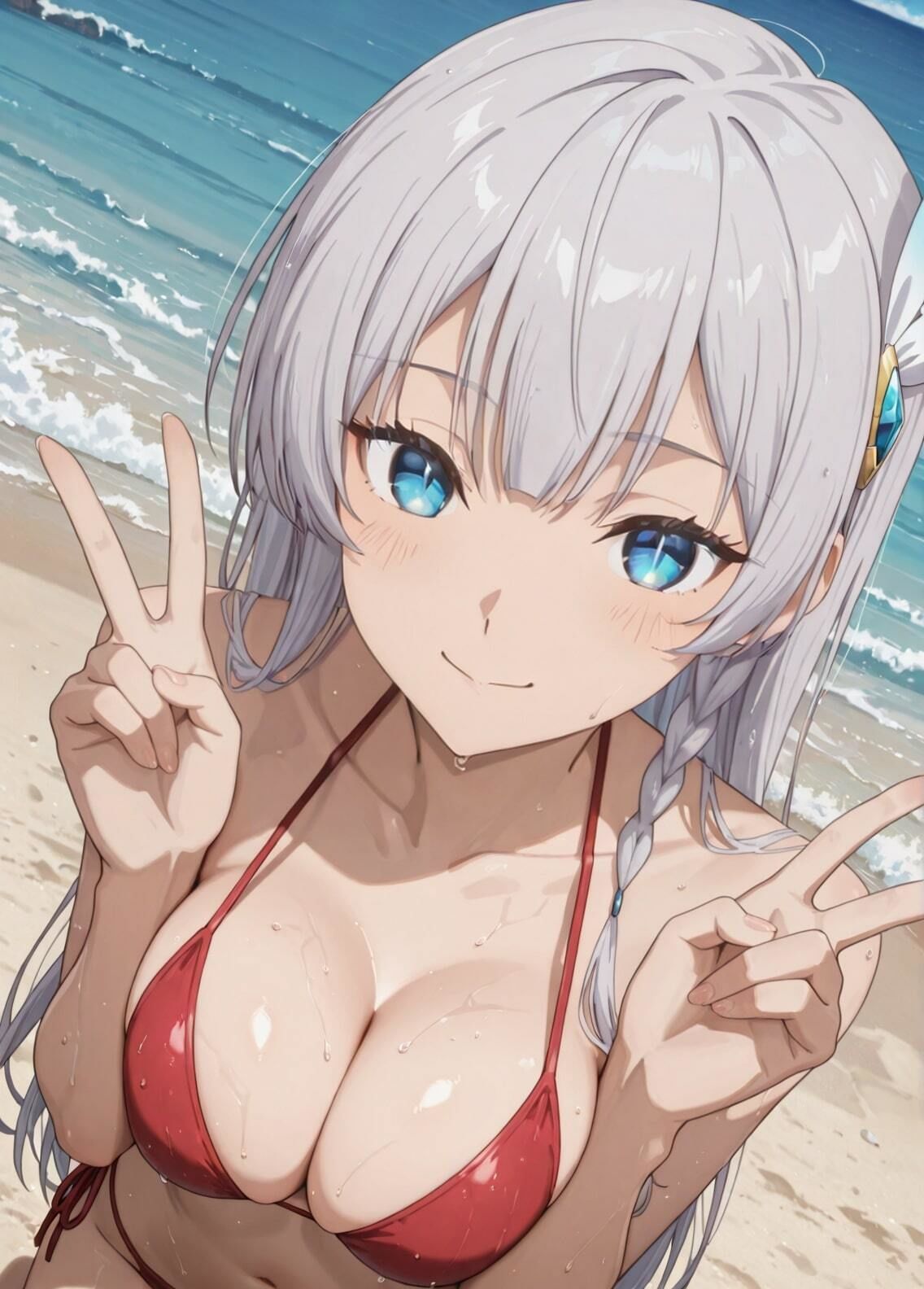 「片田舎のおっさん、剣聖になる」アリューシア・シトラス セクシー写真集3（全500枚） サンプル3ページ目