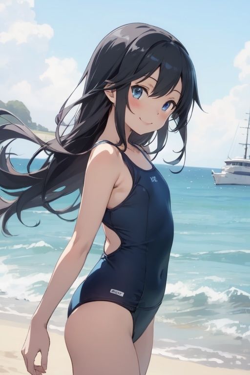 虹かけ誌  艦隊これくしょん  イラスト集25 朝潮    司令官が出すと言うなら、この朝潮、いつまでも抜く覚悟です！ サンプル5ページ目