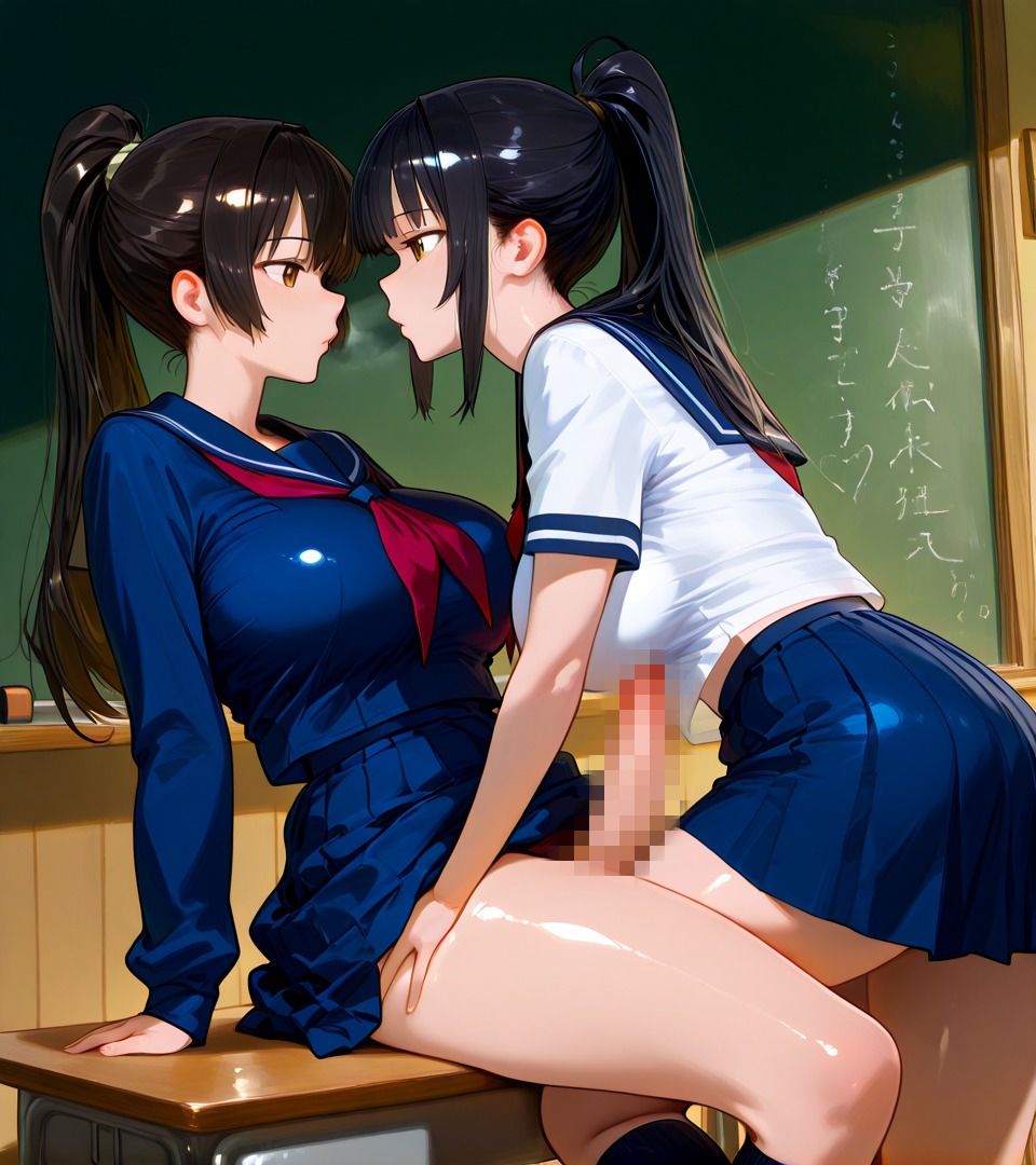 ふたなり幼馴染の淫らな学園生活 サンプル4ページ目