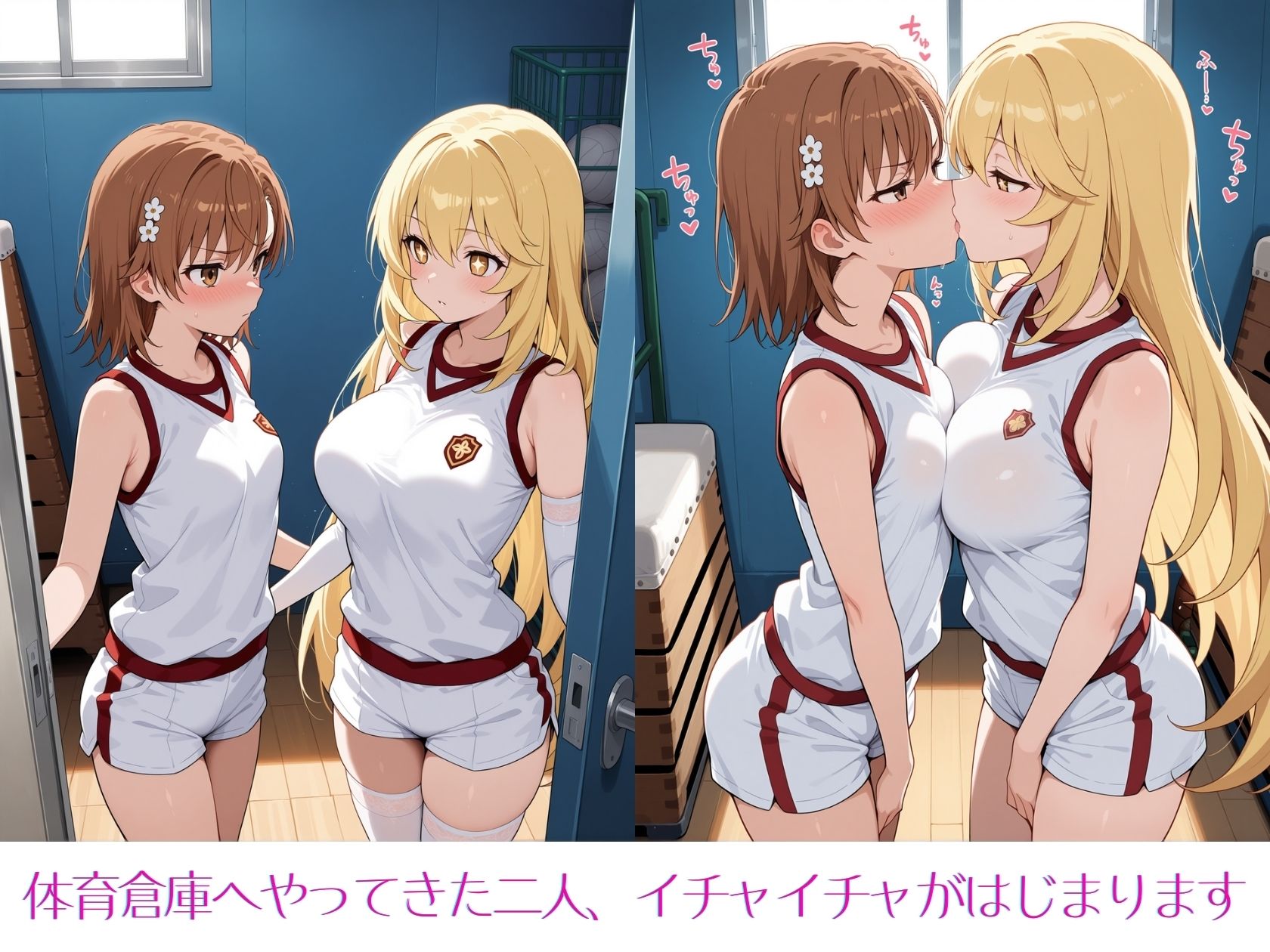 とある美琴と操祈の性事情 サンプル1ページ目